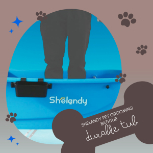 shelandy pet grooming bathtub